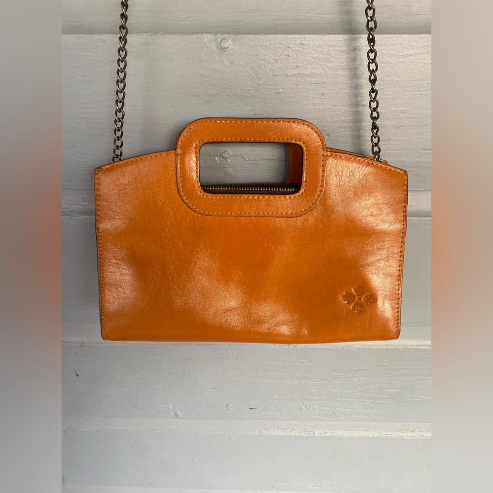 Patricia Nash Rainow Top Handle Bag with Detachable Chain Strap